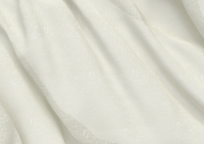 Petra Voile, Simple White - Made to Measure Curtains - Image 4